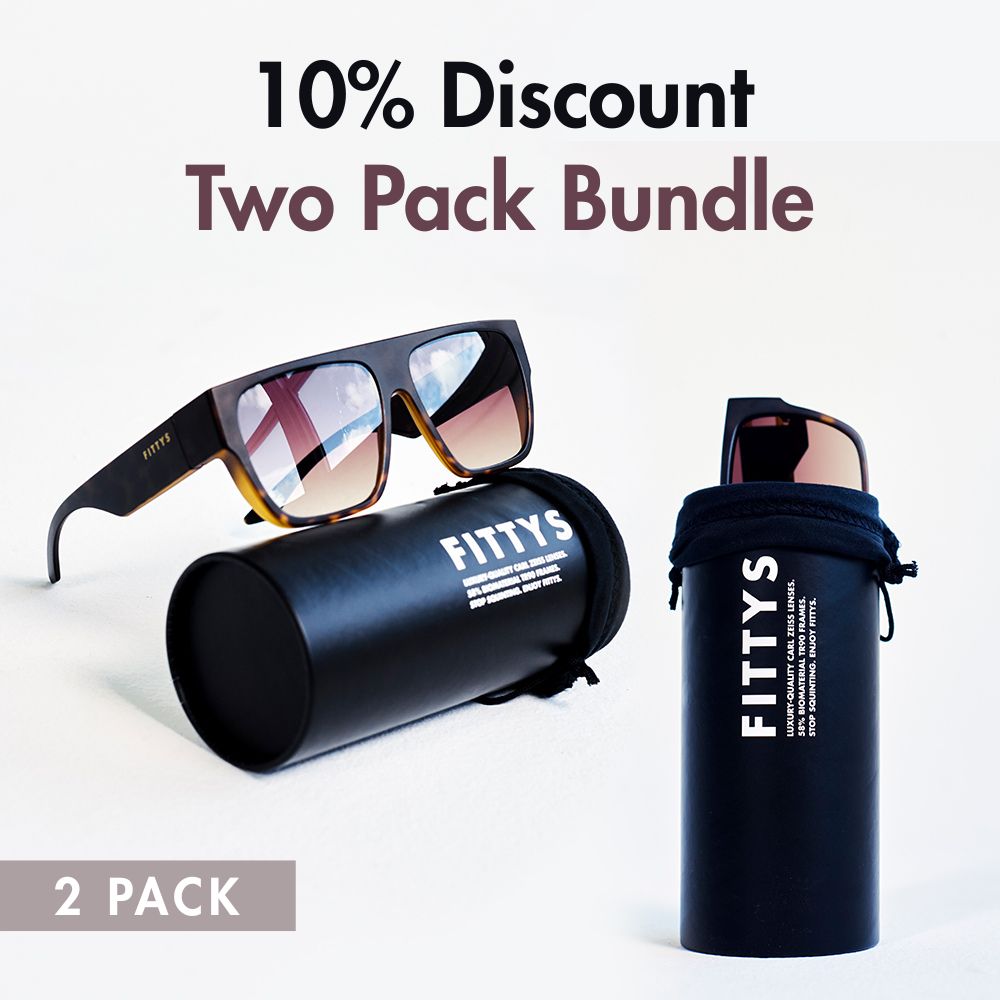 10% Off - Two Pack - Fittys™ F1: Polarized